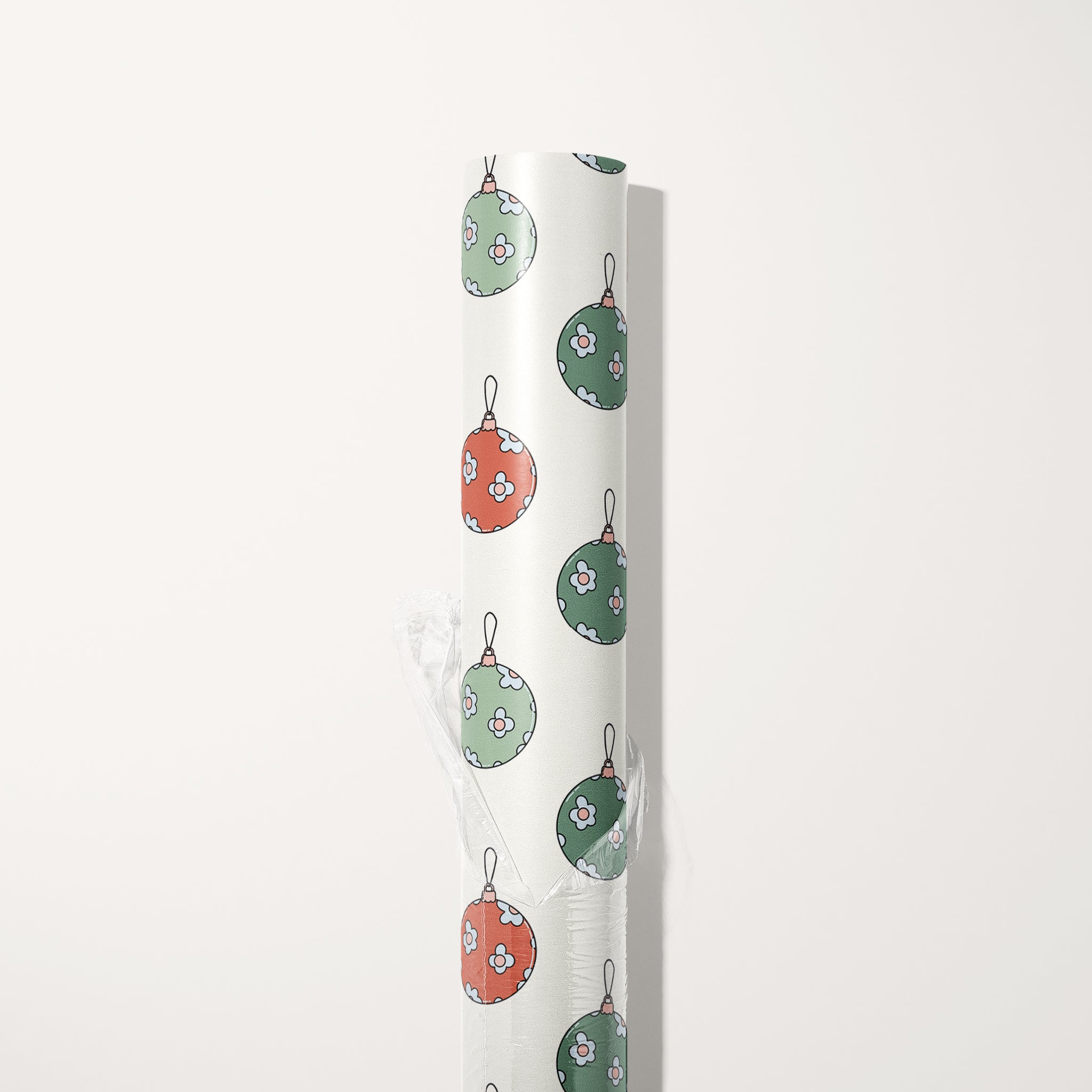 Retro Ornaments Wrapping Paper