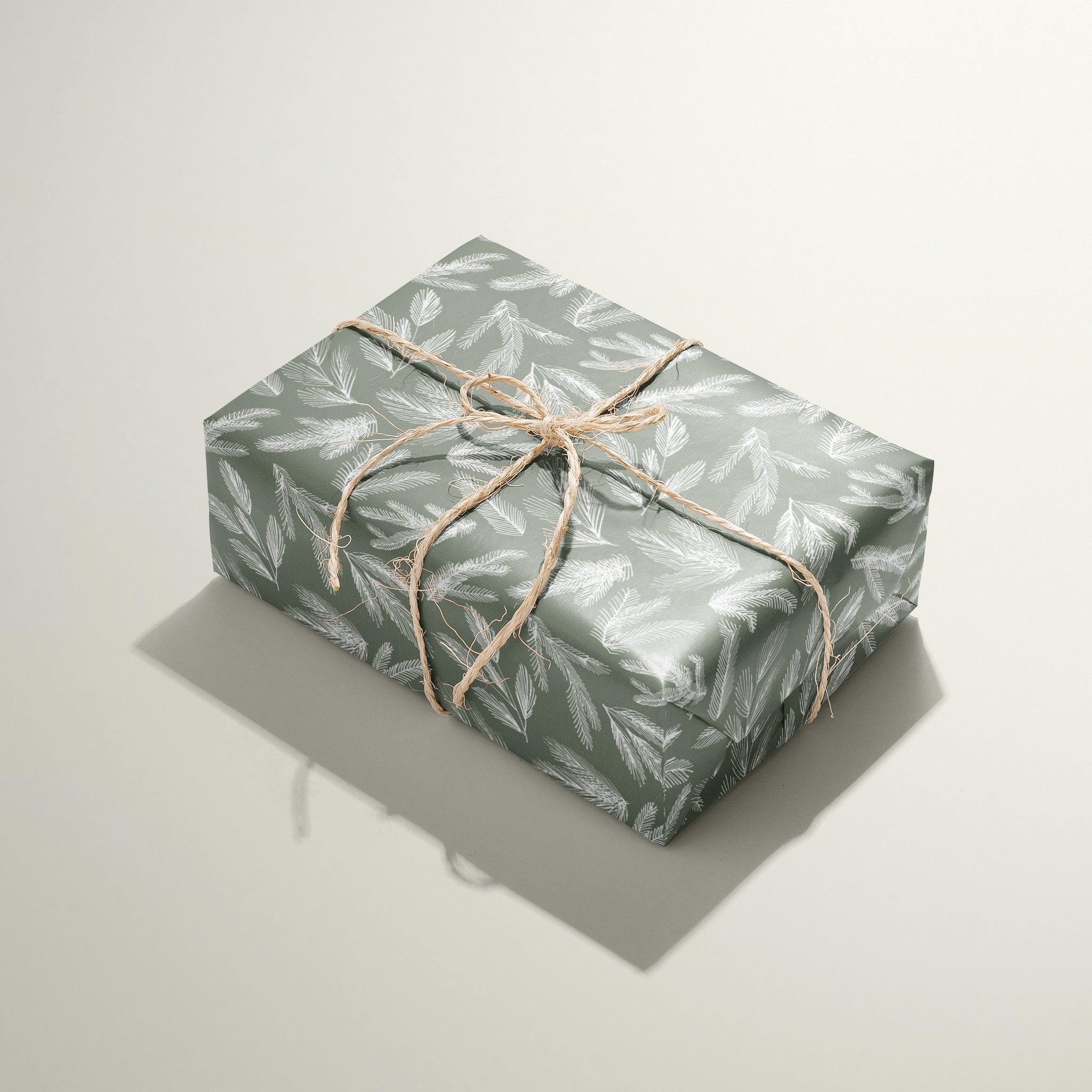 Sage Leaves Wrapping Paper