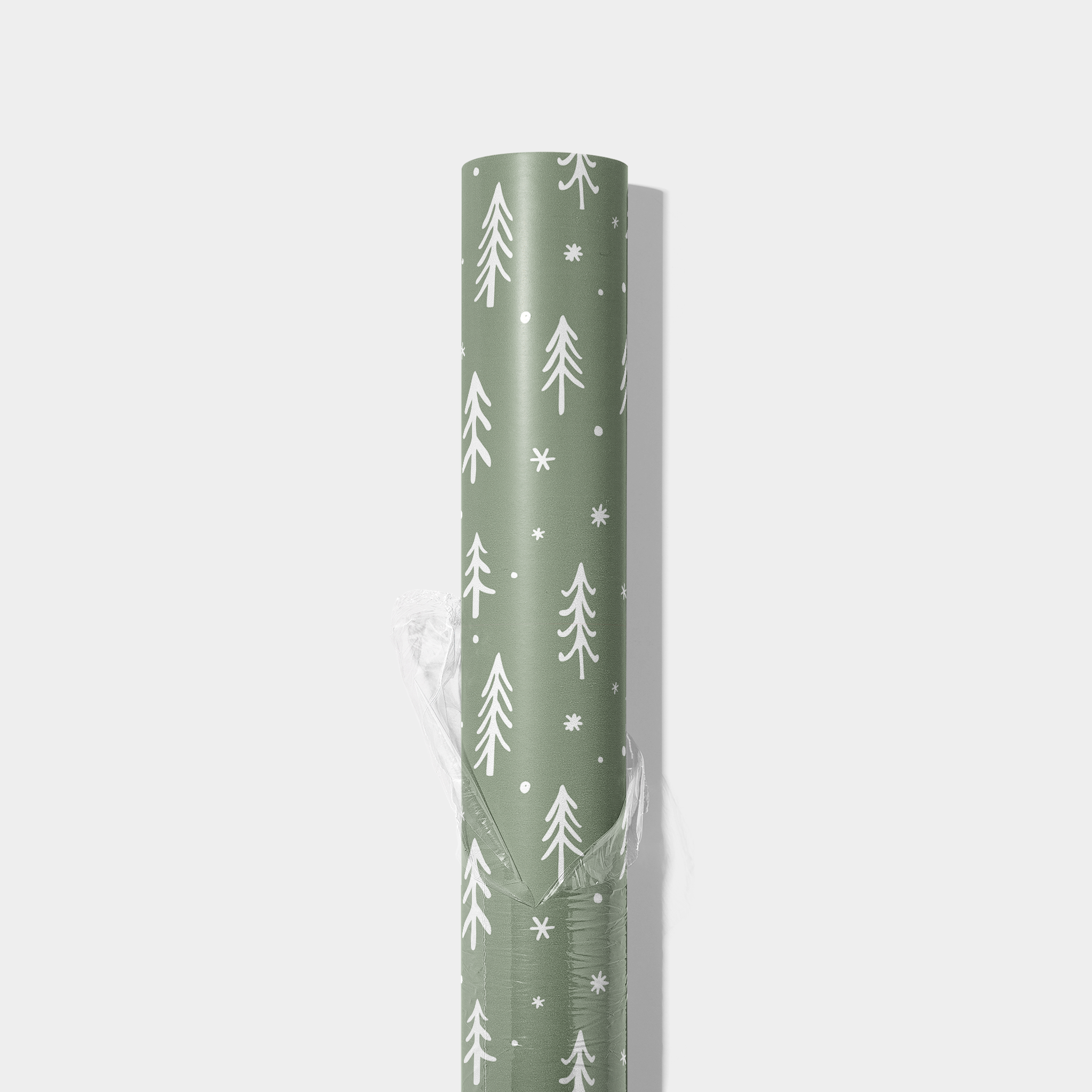 Scribble Trees Wrapping Paper