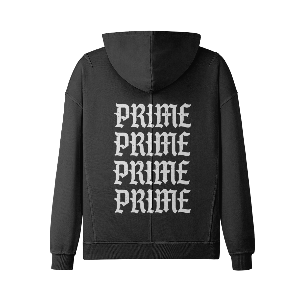 Prime Back Print Fashion Hoodie