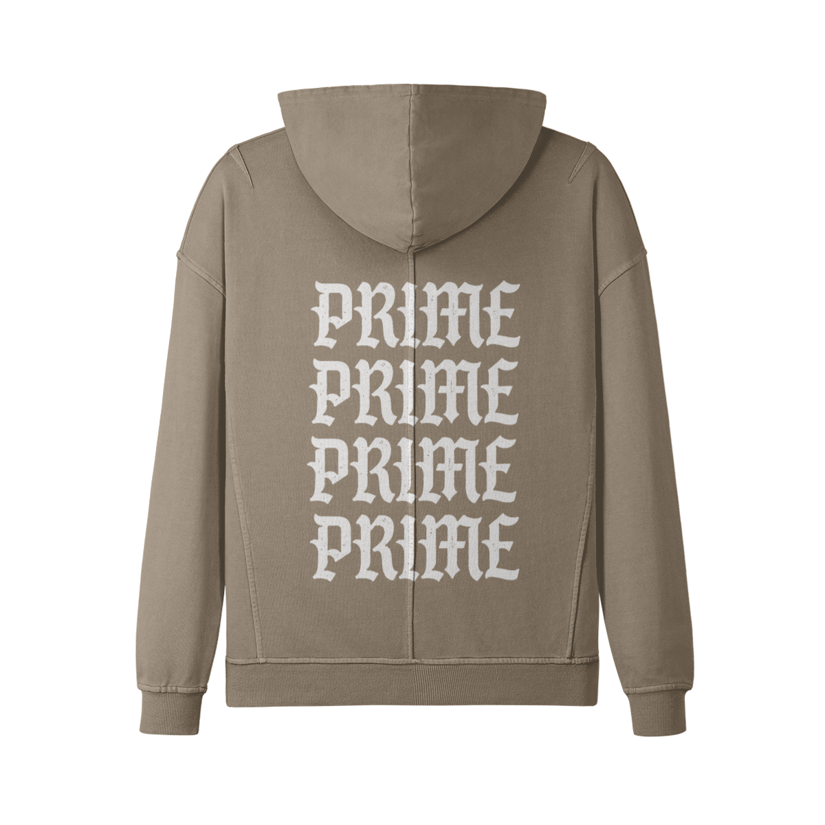 Prime Back Print Fashion Hoodie