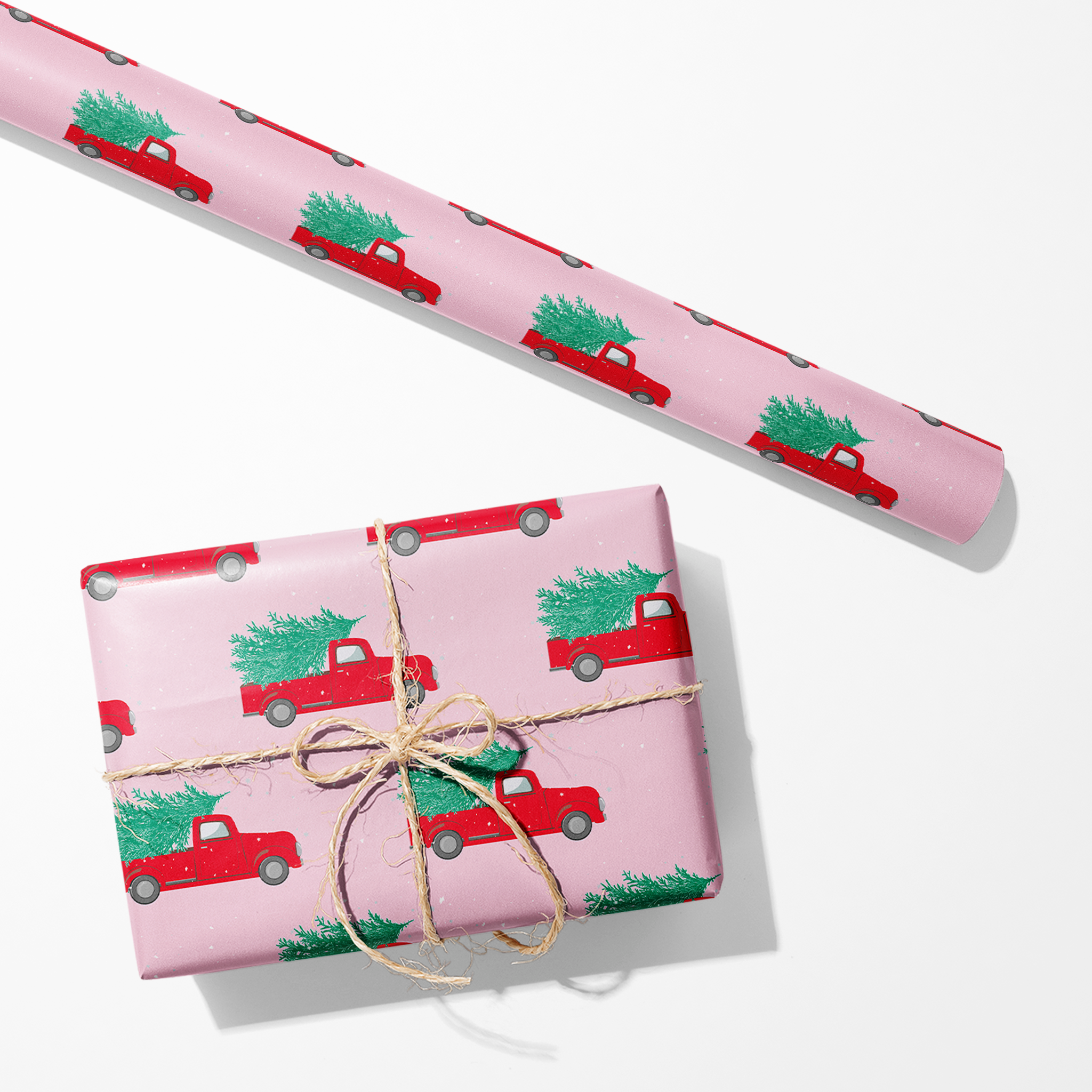 Vintage Trucks Wrapping Paper