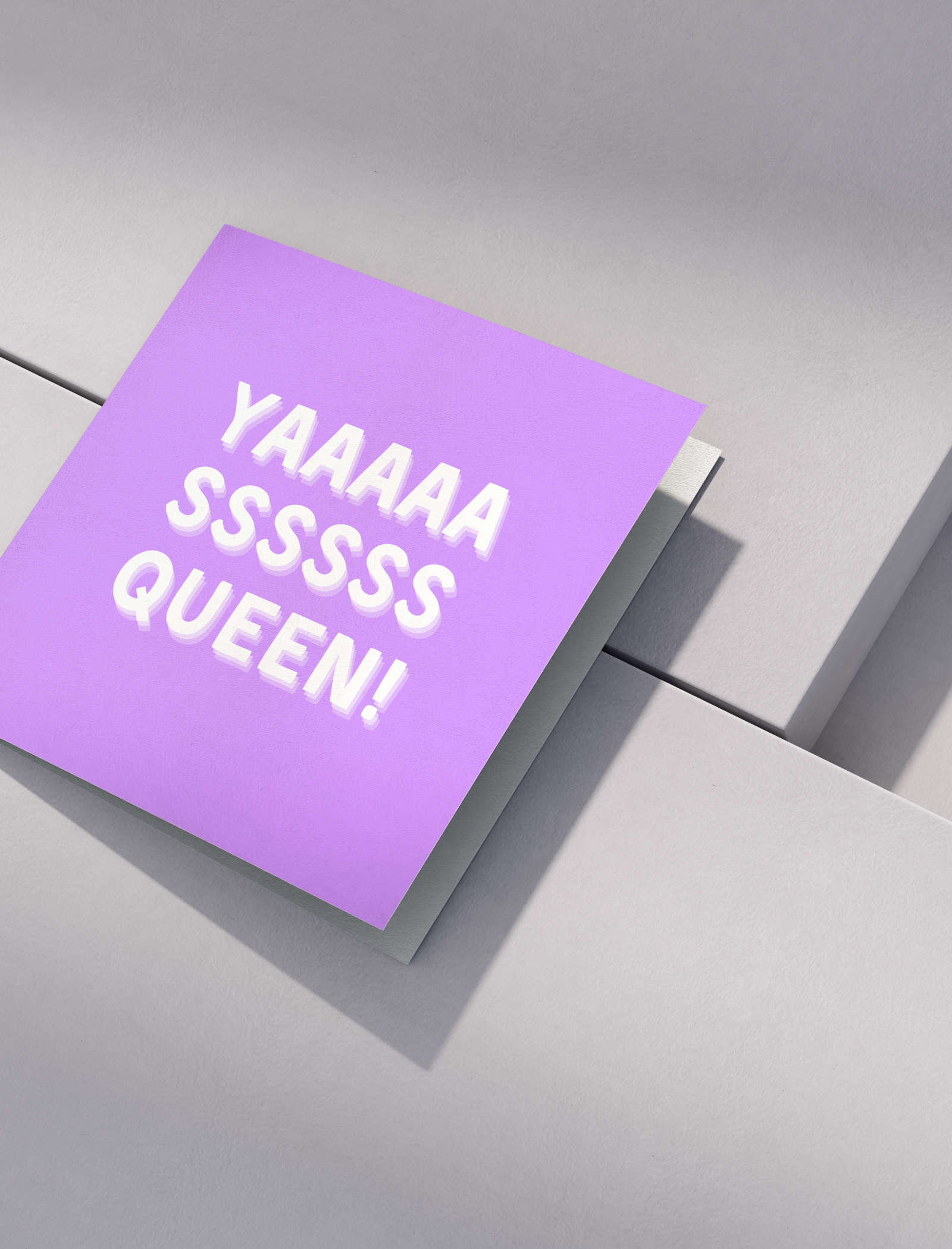 Yas Queen Card