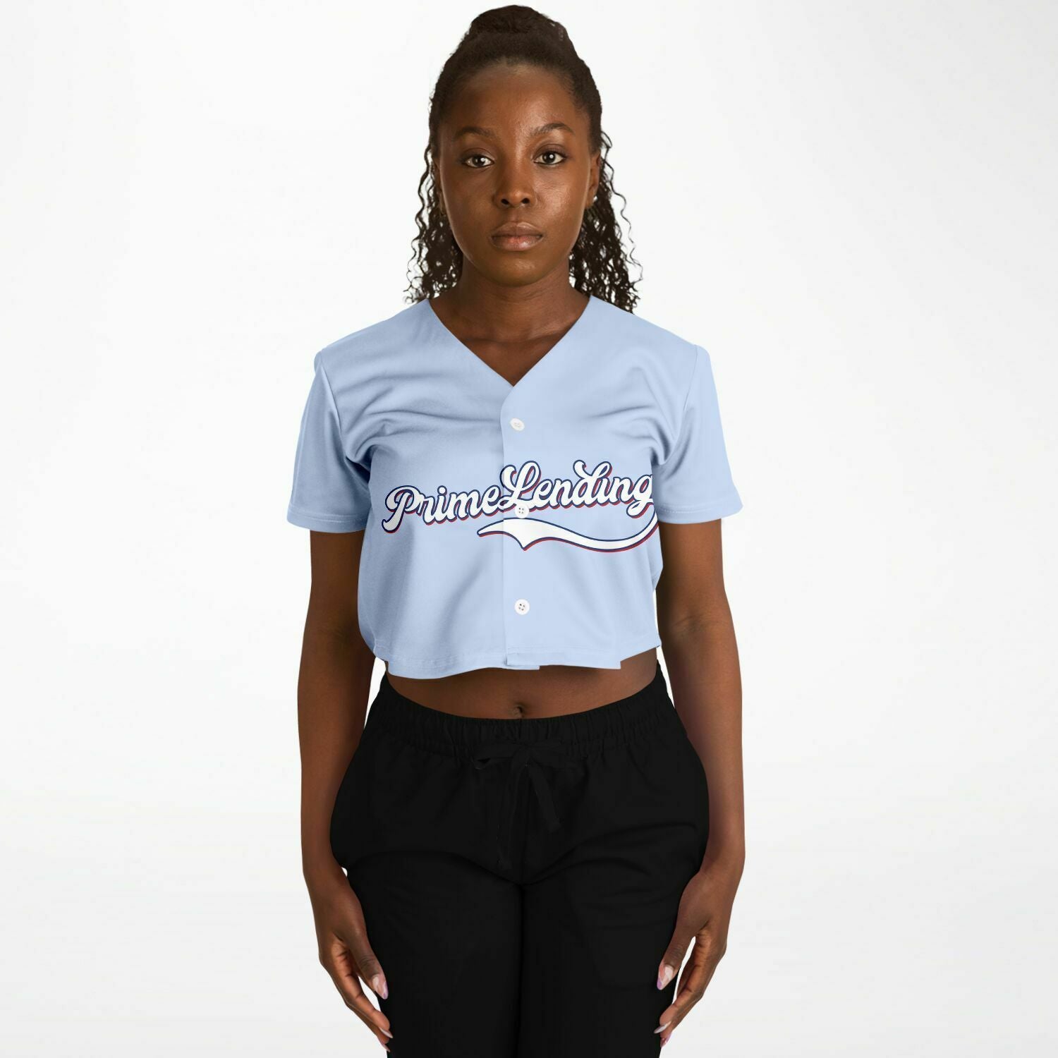 PrimeLending Cropped Baseball Jersey