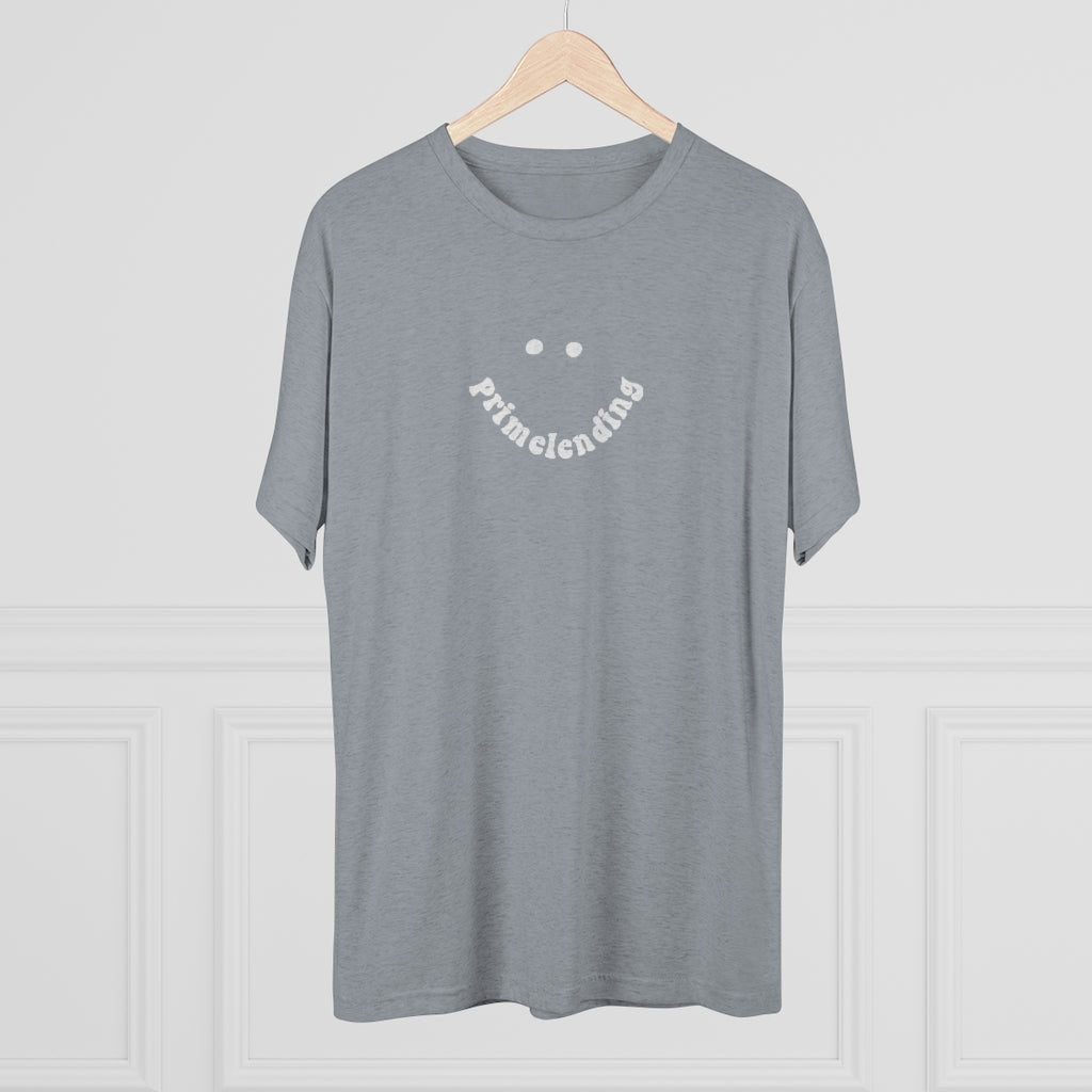 PrimeLending Smiley Face Tri-Blend Shirt