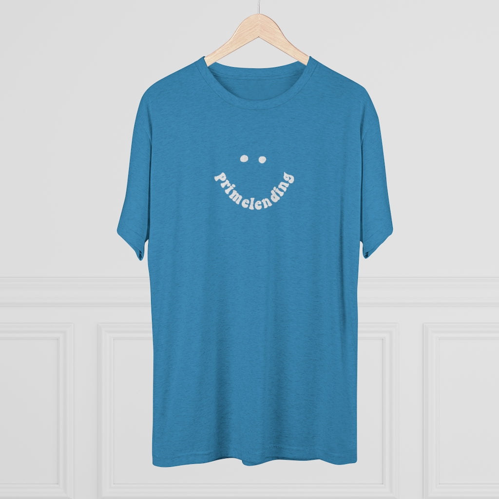 PrimeLending Smiley Face Tri-Blend Shirt