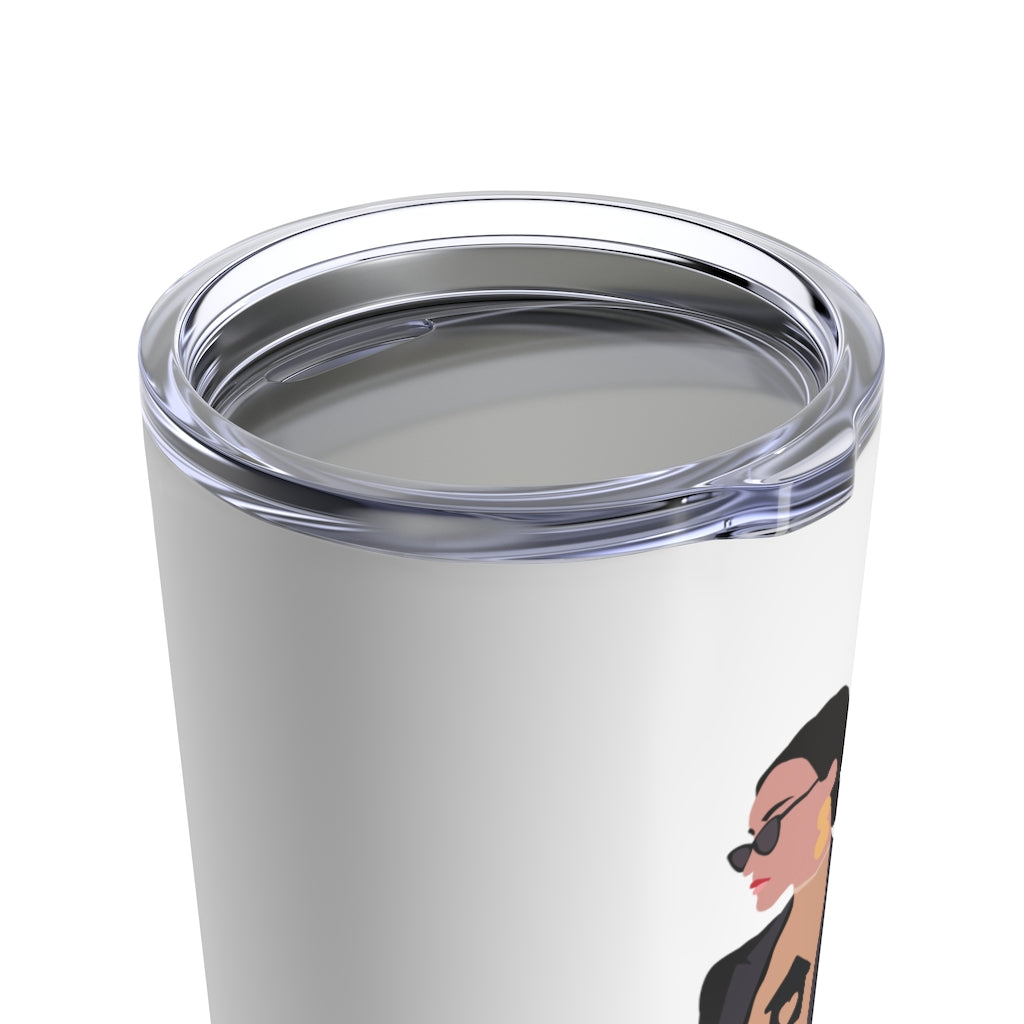 Realtor Girl Illustration Tumbler