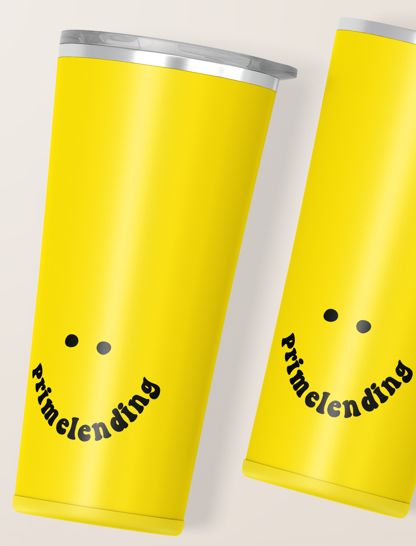 Bottom Smiley Face Tumbler