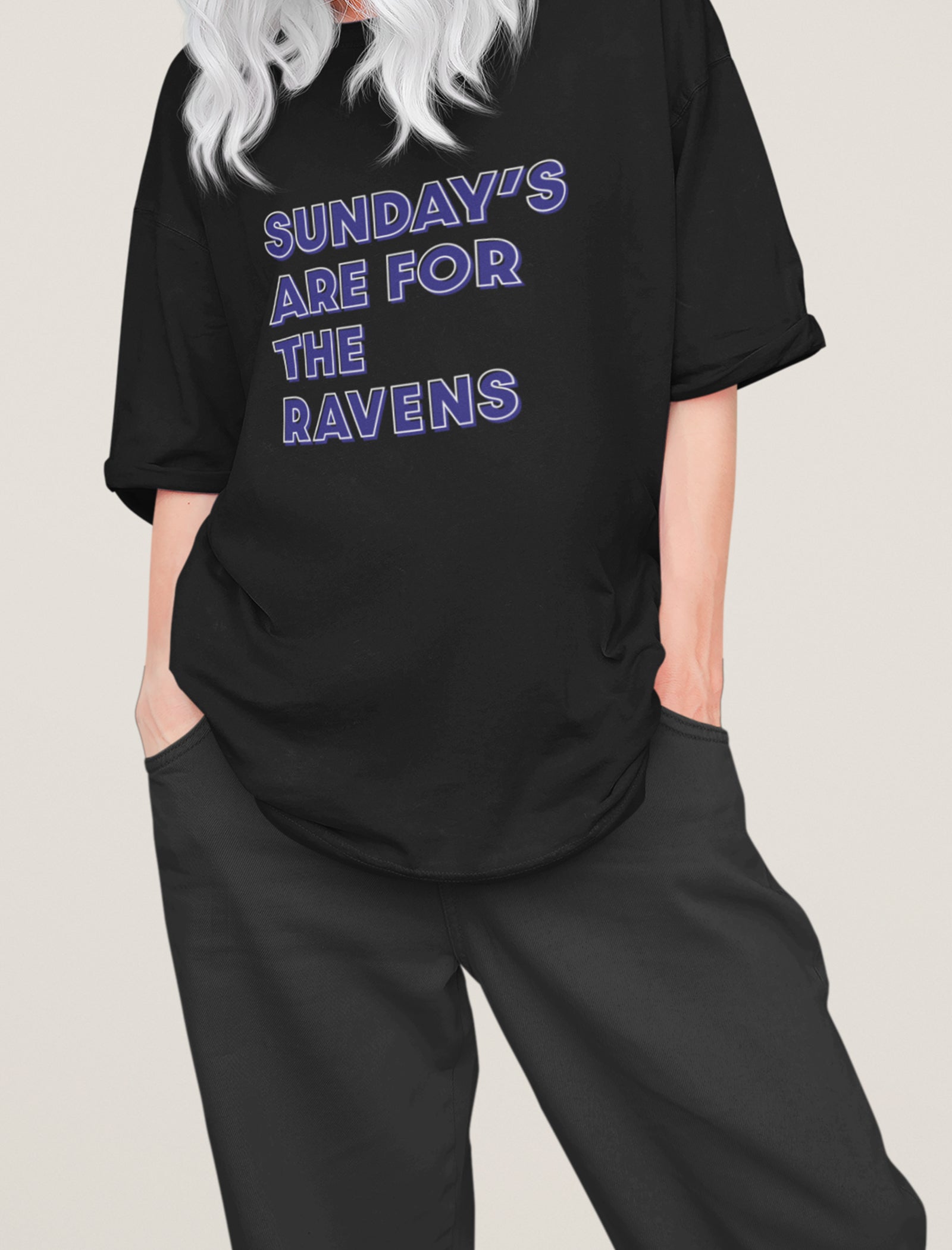 Sunday's are for the Ravens Unisex T-Shirt