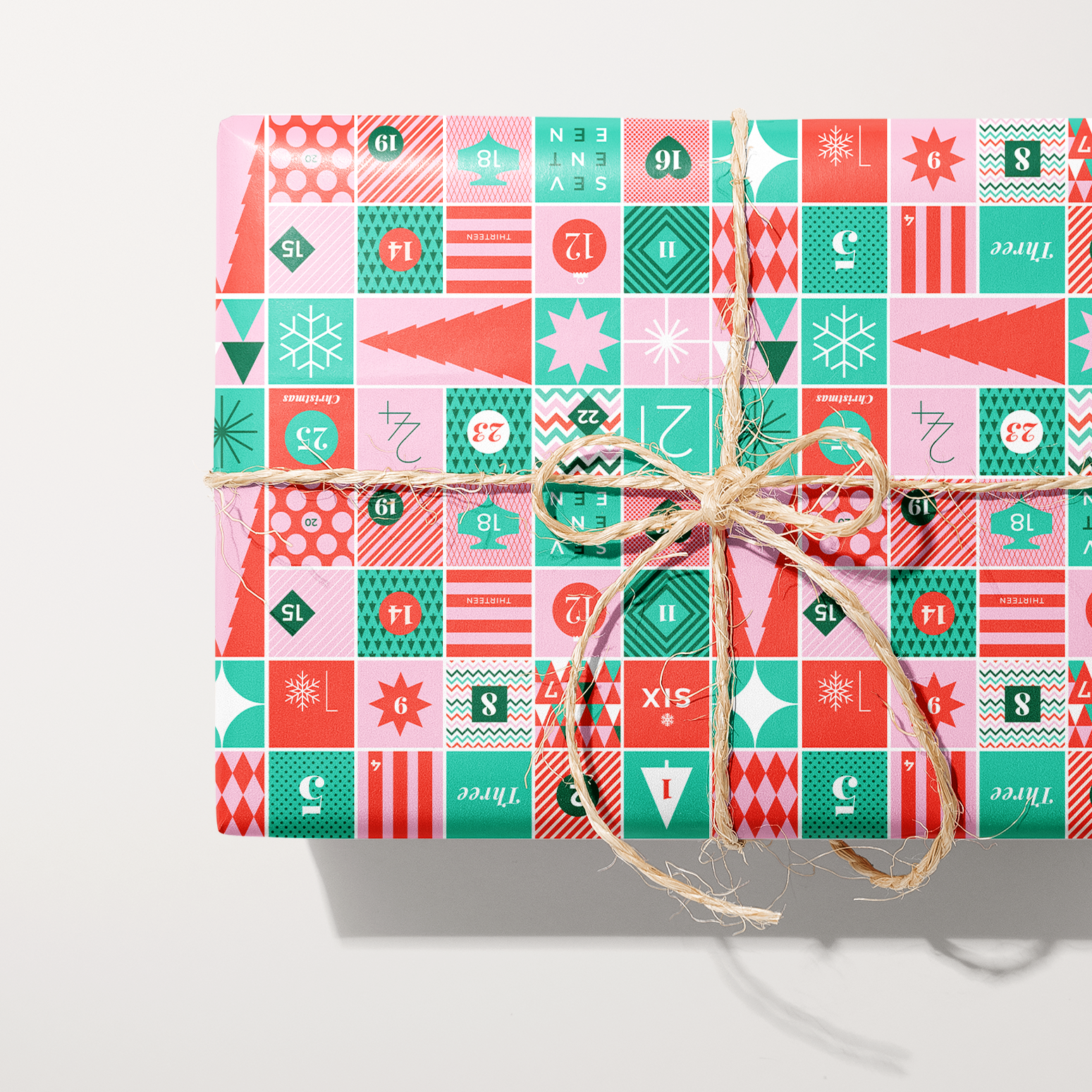 Advent Calendar Wrapping Paper