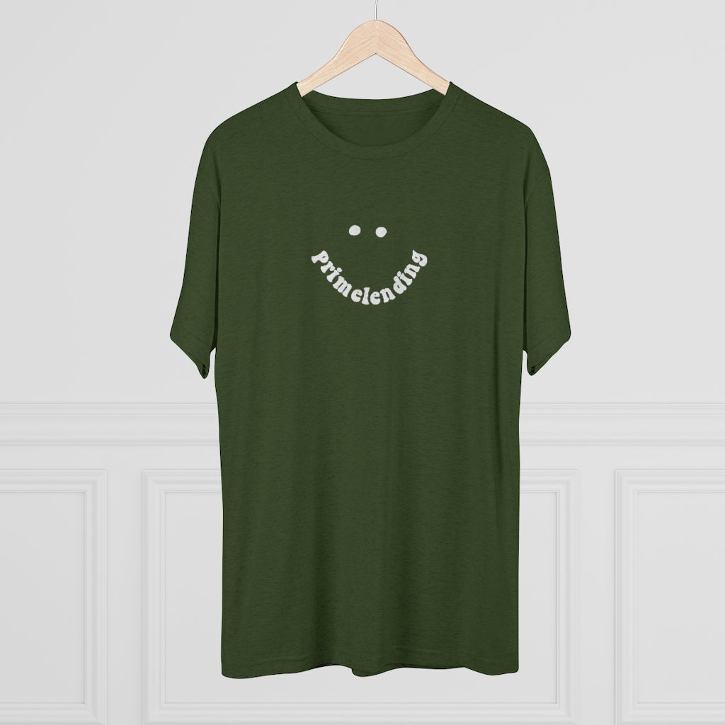 PrimeLending Smiley Face Tri-Blend Shirt