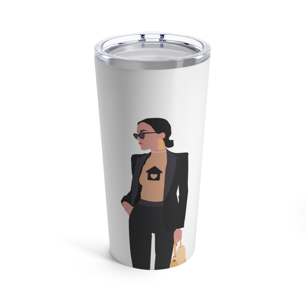 Realtor Girl Illustration Tumbler