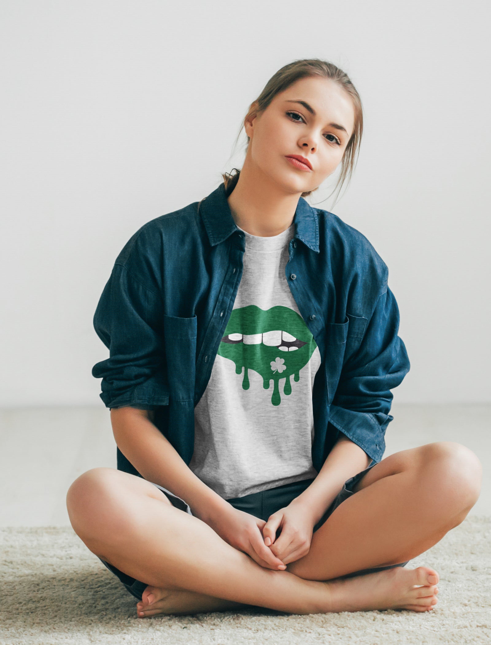 Green Lips Shirt