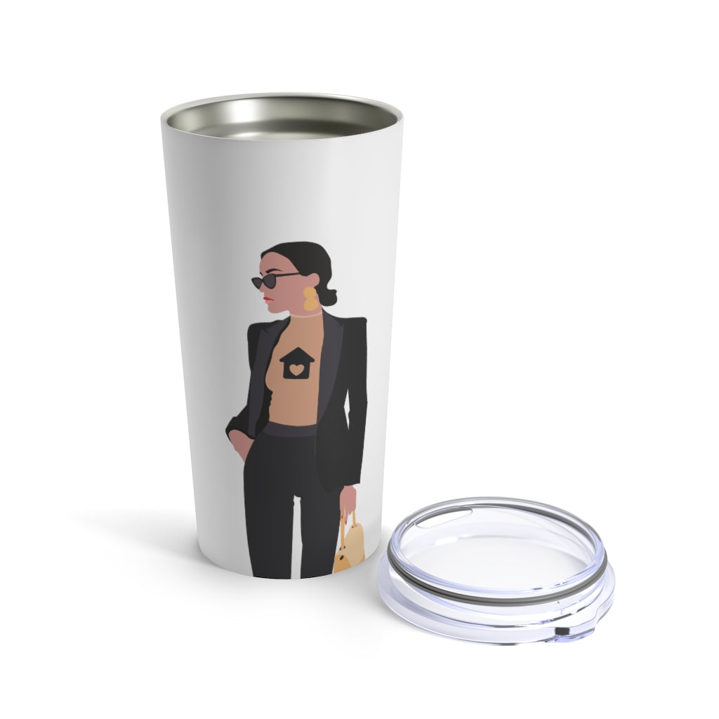 Realtor Girl Illustration Tumbler