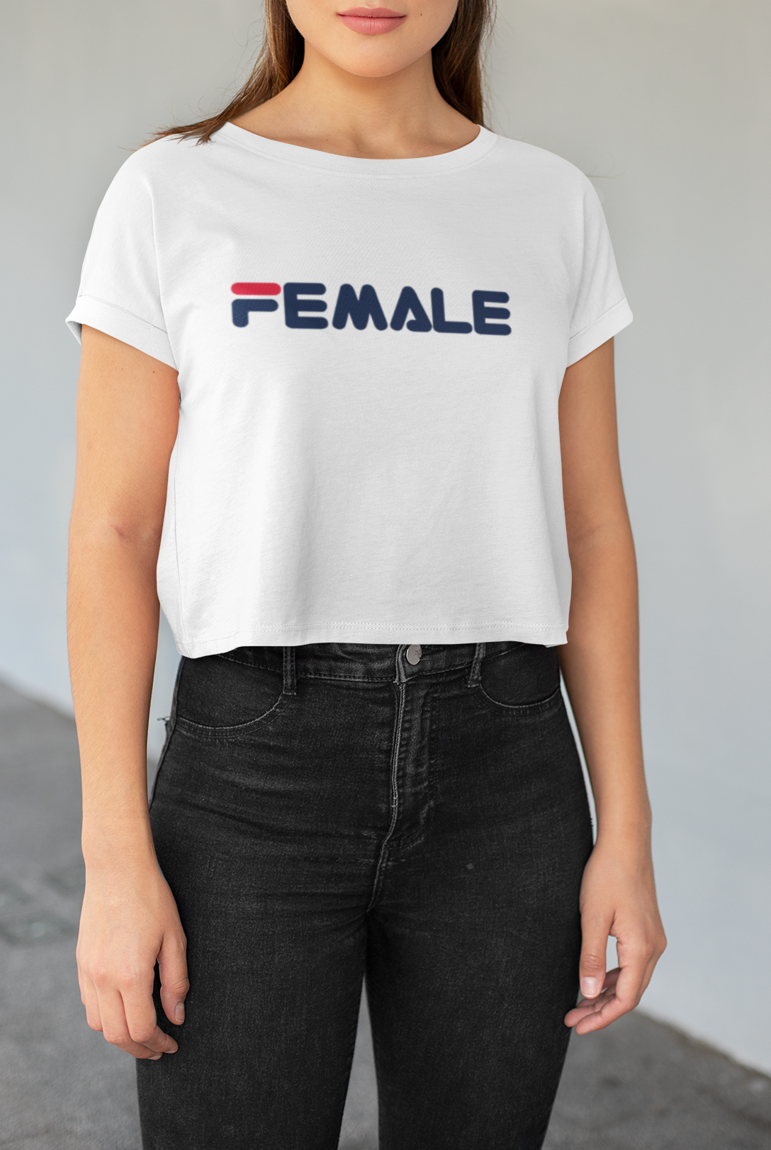 Female Flowy Crop Top