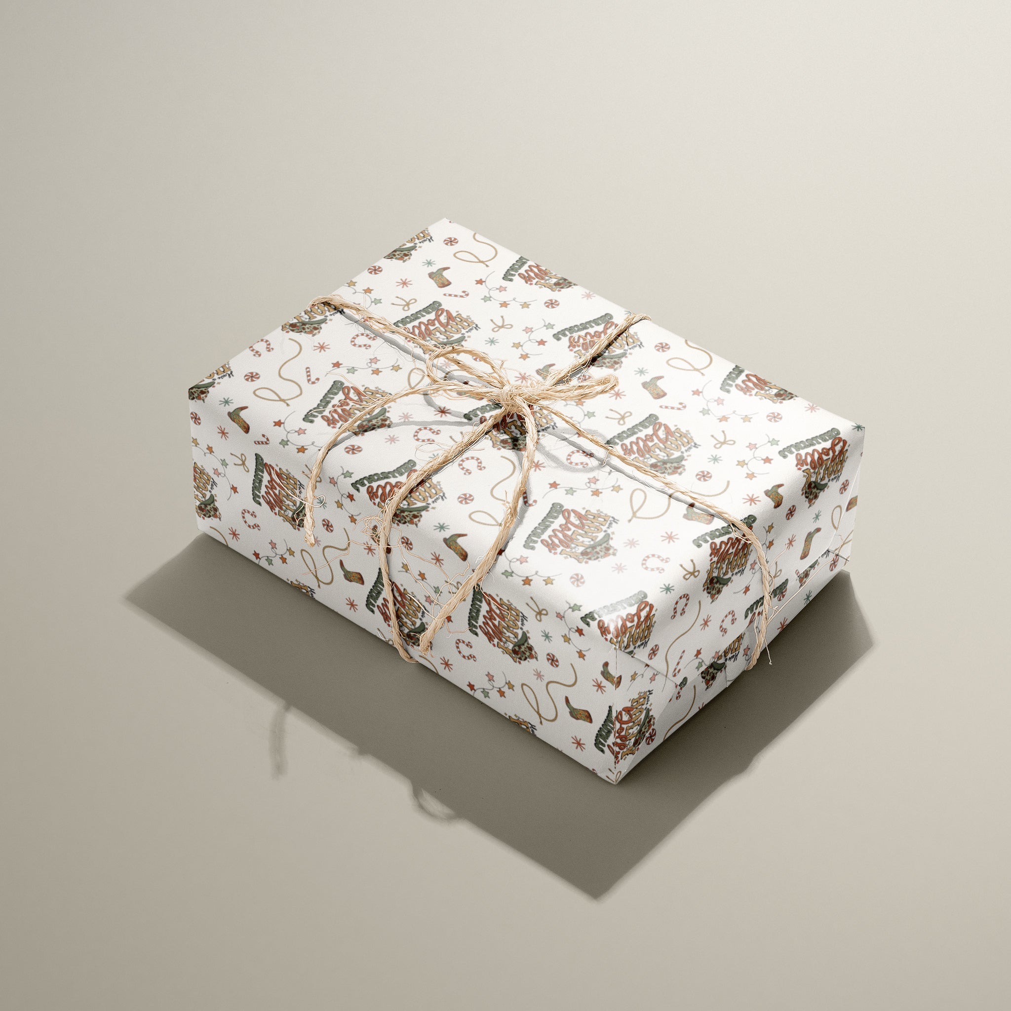 Holly Dolly Christmas Wrapping Paper