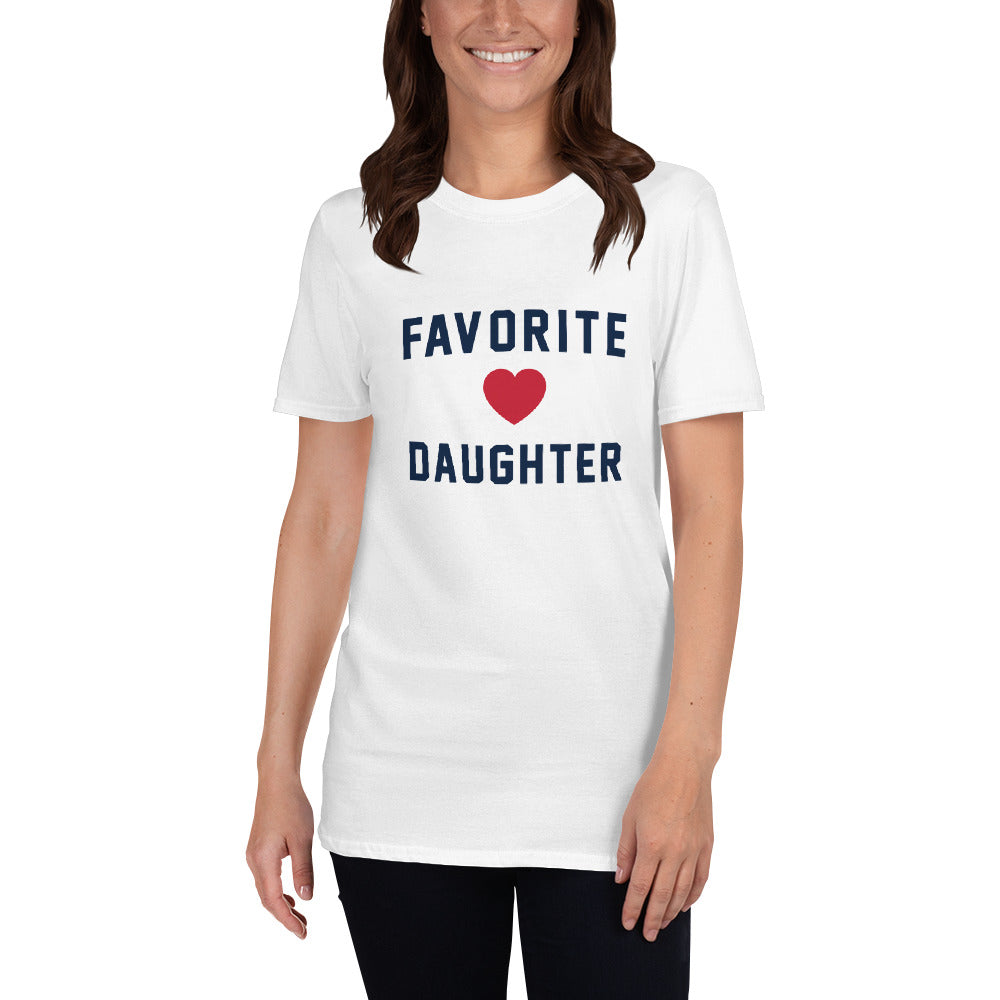 Favorite Daughter Shirt. Daughter Gift. From Mom. Mother's Day Gift. Birthday Gift. Women's Gift. Girl's Gift.