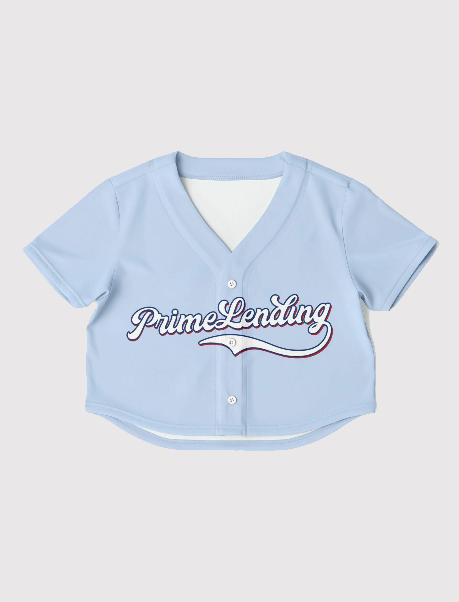 PrimeLending Cropped Baseball Jersey