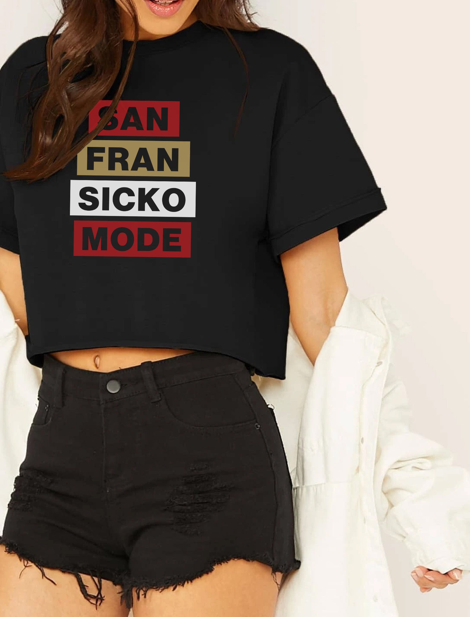 San Fran Sicko Mode Crop Top