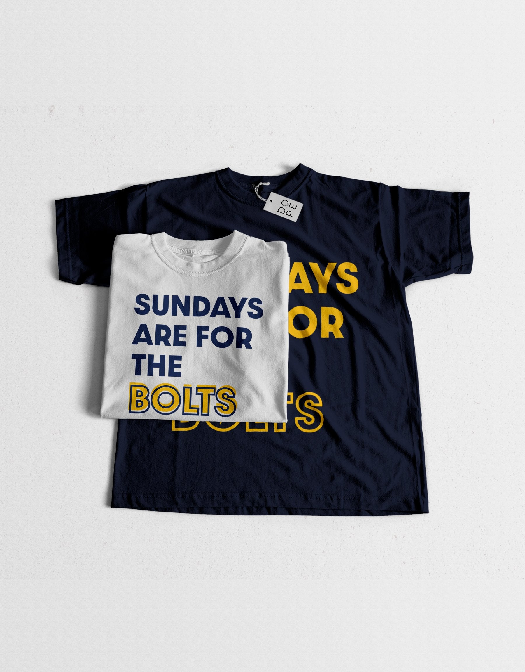 Sundays Are For The Bolts Unisex T-Shirt