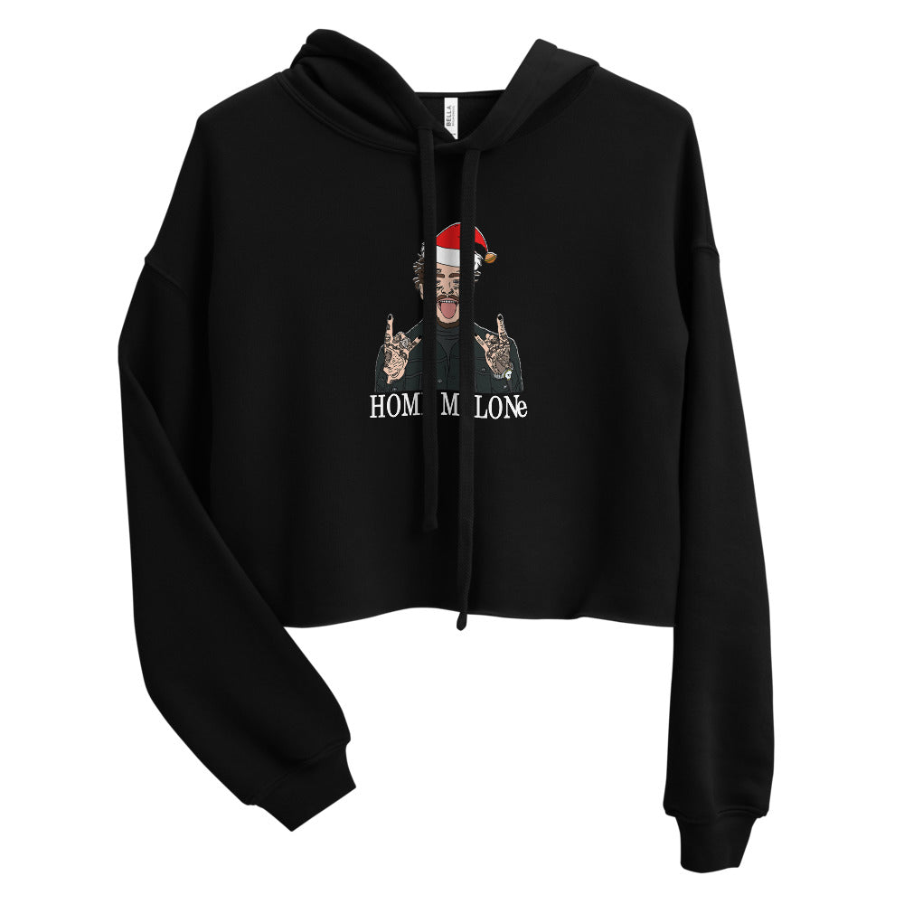 Home Malone Crop Hoodie