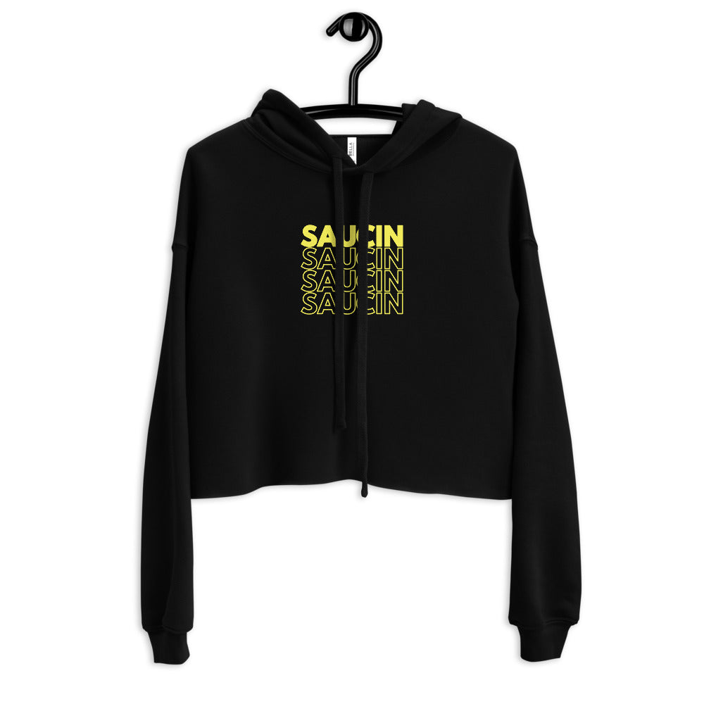 Saucin' Crop Hoodie