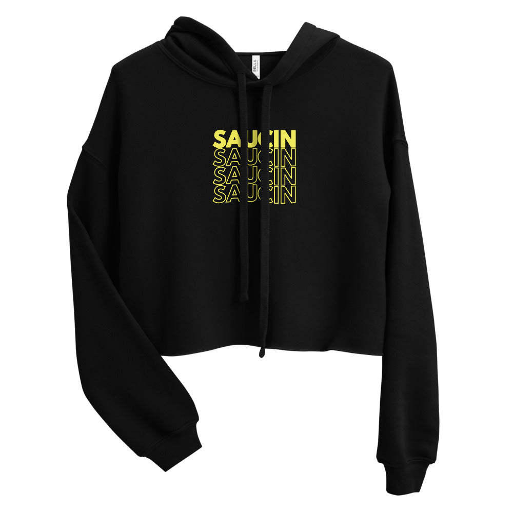 Saucin' Crop Hoodie