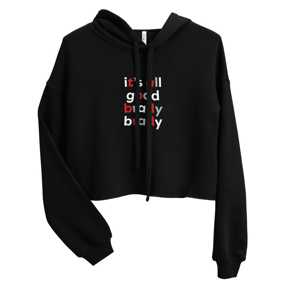 All Good Brady Brady Crop Hoodie