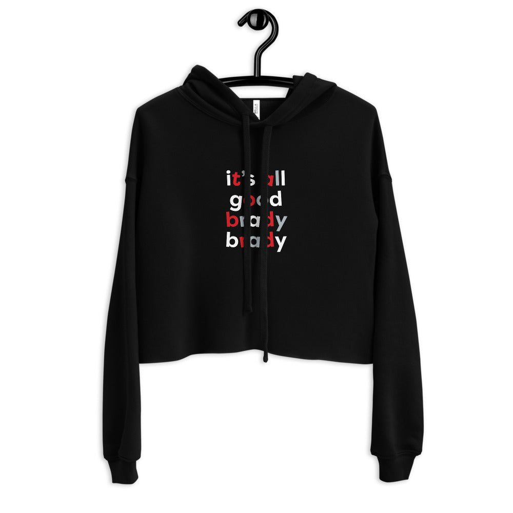 All Good Brady Brady Crop Hoodie