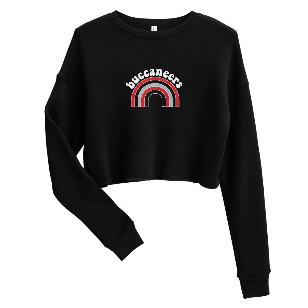 Buccaneers Rainbow Crop Sweatshirt